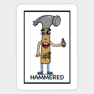 Hammered Henry Sticker